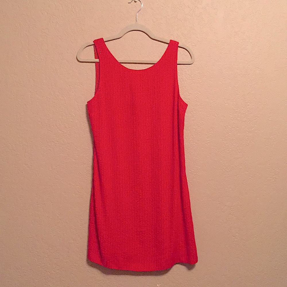 Little Beaded Red Dress